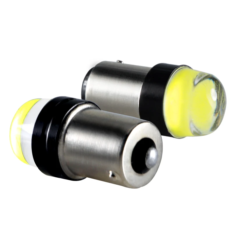 S25 P21W BA15S 1156 py21w BAY15D 1157 Canbus 12V Супер COB лампа 2W светодиодные лампы для автомобиля