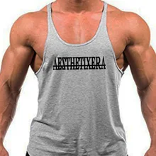 Модный спортивный бренд, тренировочная Мужская майка, спортивная одежда, мужские майки майка для бодибилдинга фитнеса, мужская майка