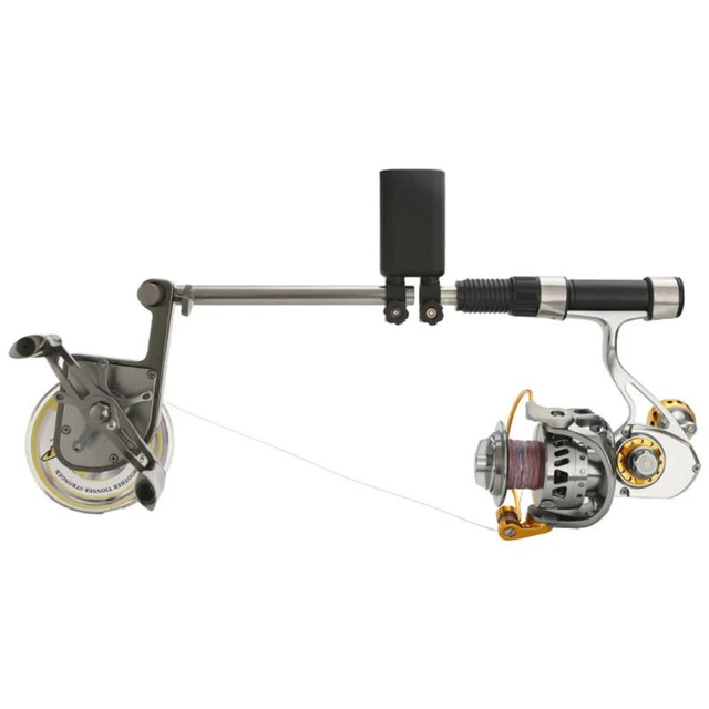 Portable Aluminum/Composite fiber Hand-held Fishing Line Winder Reel Line  Spool Spooler System Fishing Line