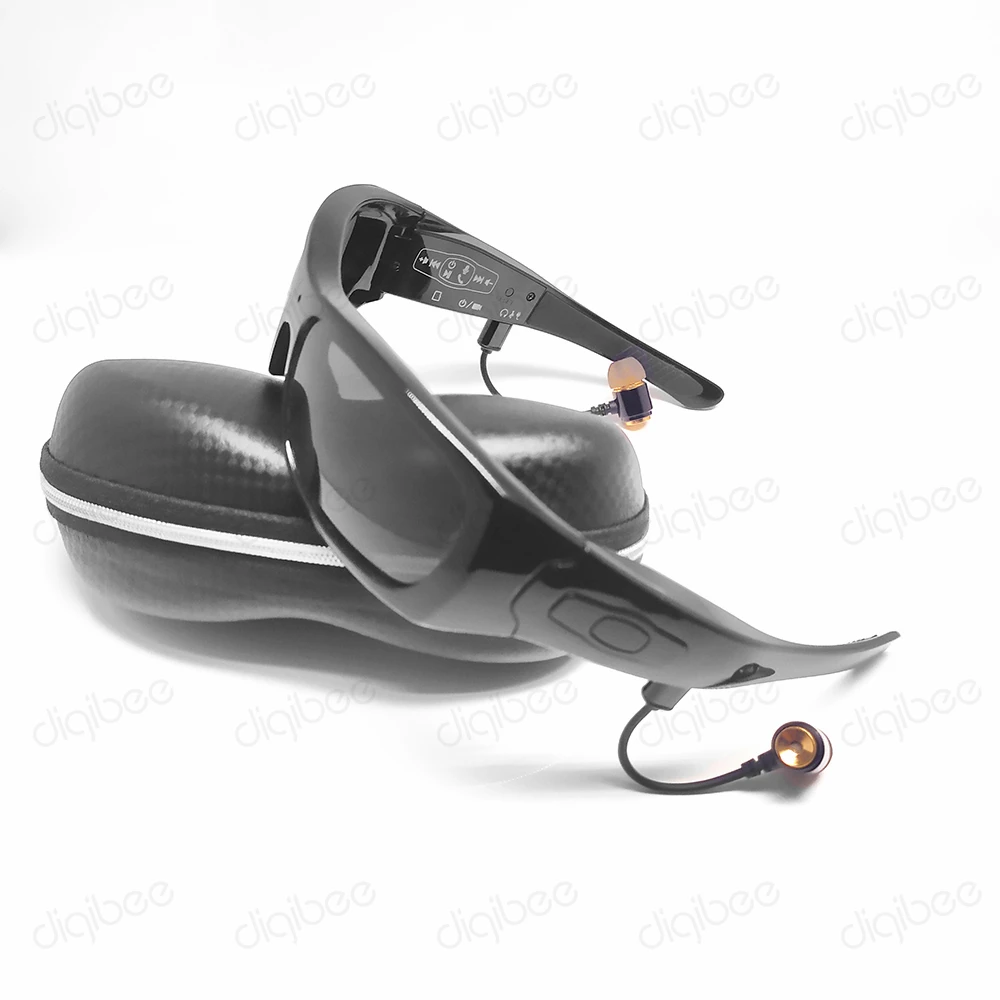 Умные очки TR90 32 ГБ поляризованные солнцезащитные камера Bluetooth гарнитура наушники