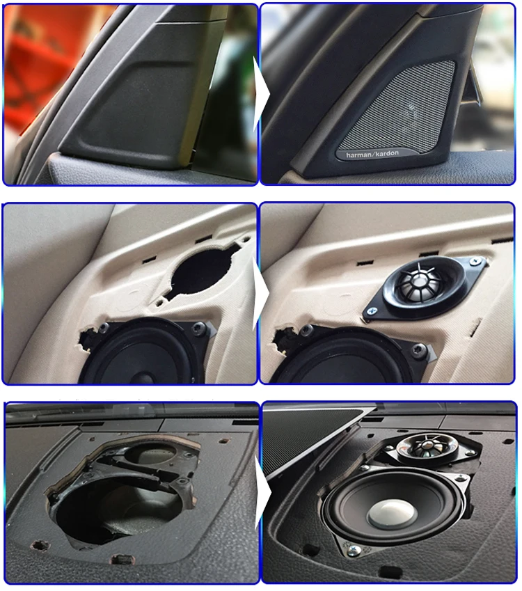 Car Front Door Speakers For BMW 5 