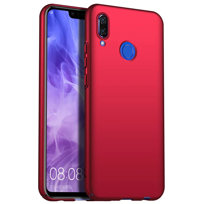 Nova 3 чехол для Huawei Mofi 3i ПК Жесткий задний Чехол однотонный чистый тонкий Nova3 Nova3i |
