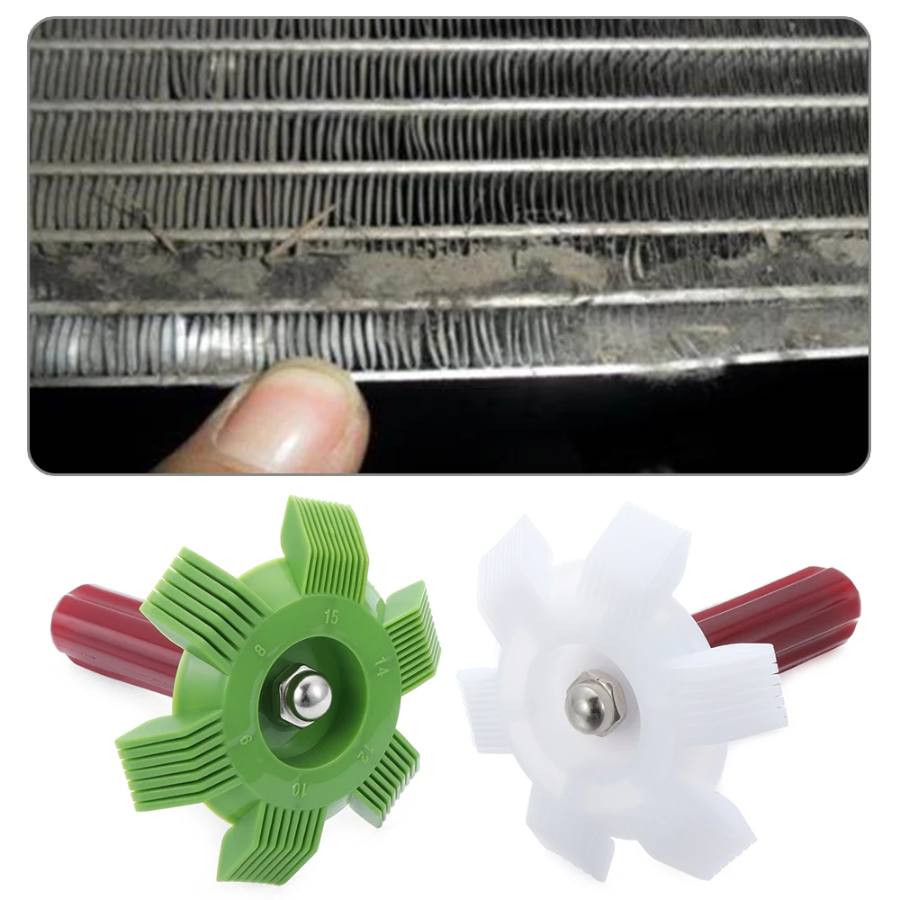 

HKML1PC Universal Car A/C Radiator Condenser Fin Comb Air Conditioner Coil Straightener Cleaning Tool Auto Cooling System Repair