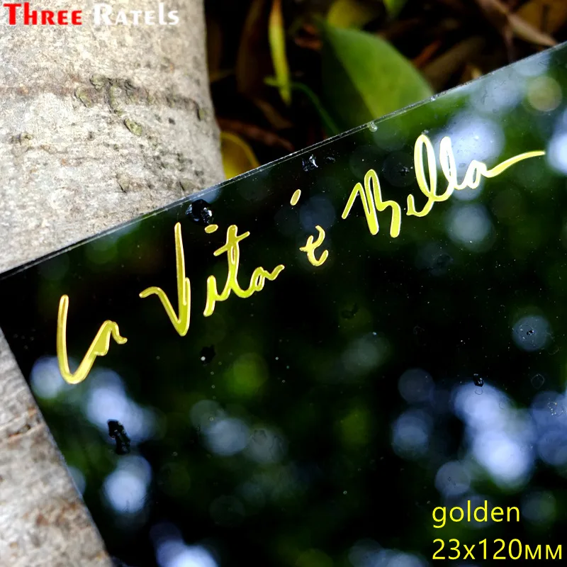 Три Ratels MT 057 #7 5x1 8 см limted эмблема edition Творческий 3D металлические наклейки для