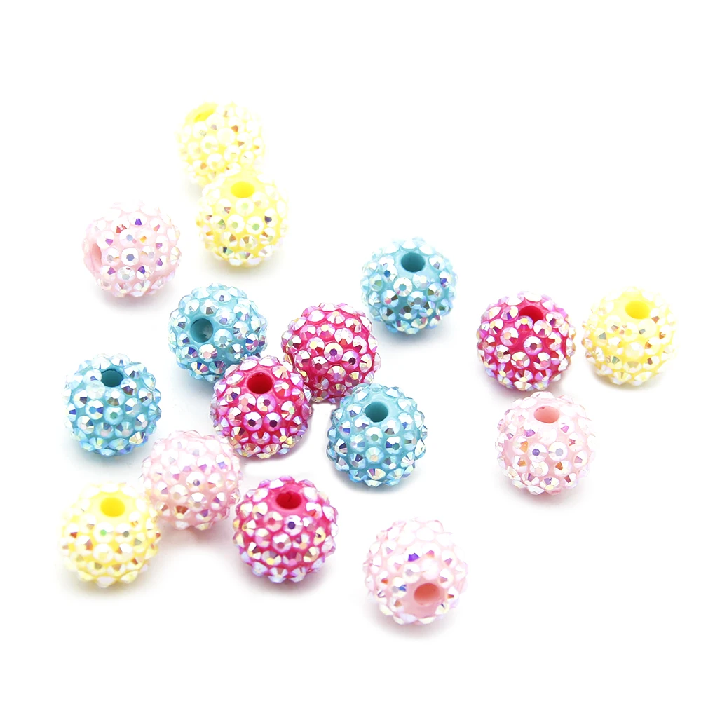 

David accessories 25pcs/lot 16x16mm Round Jewelry Beads With Hole Wedding Home Decoration DIY Handmade Material,25Yc7938