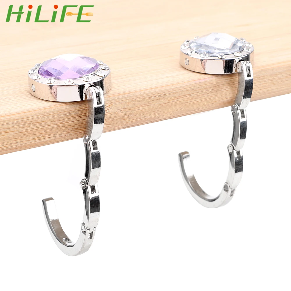 Складной крючок для сумки HILIFE Настольная вешалка сумок и кошельков подвесной