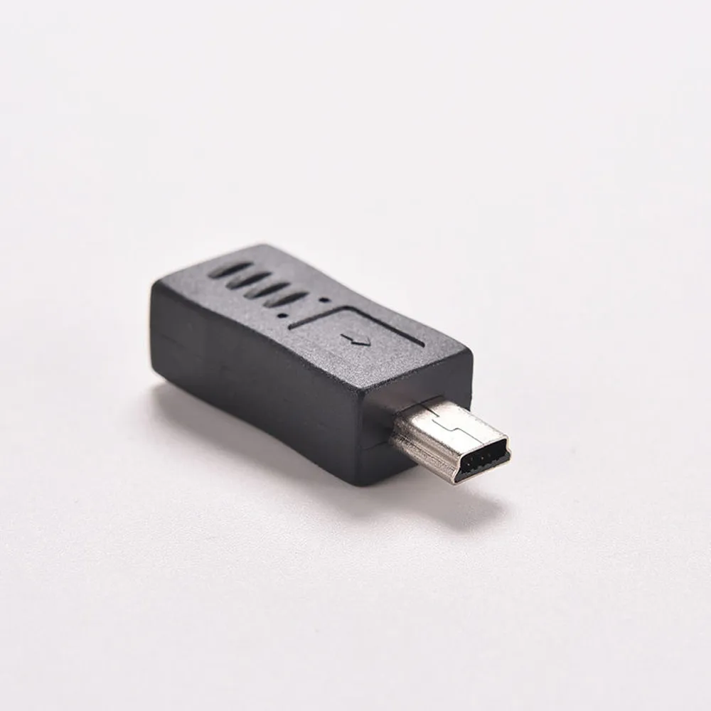 2 шт микро USB женский мини USB Мужской адаптер зарядное устройство конвертер адаптер 2X JX Мини Портативный конвертер Черный адаптер Usb