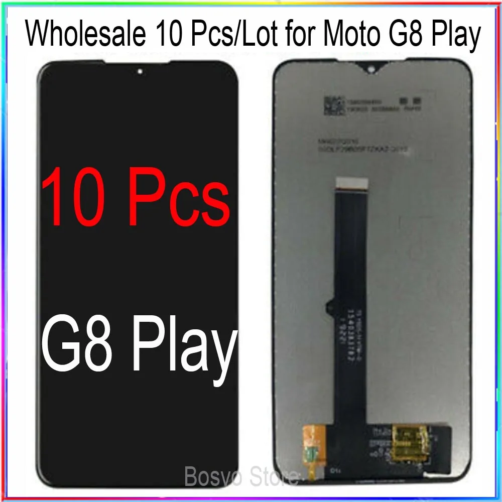 US $199.00 WholeSale 10 Pcslot for Moto G8 Play LCD Screen Display with Touch Digitizer Assembly XT2015 XT20152