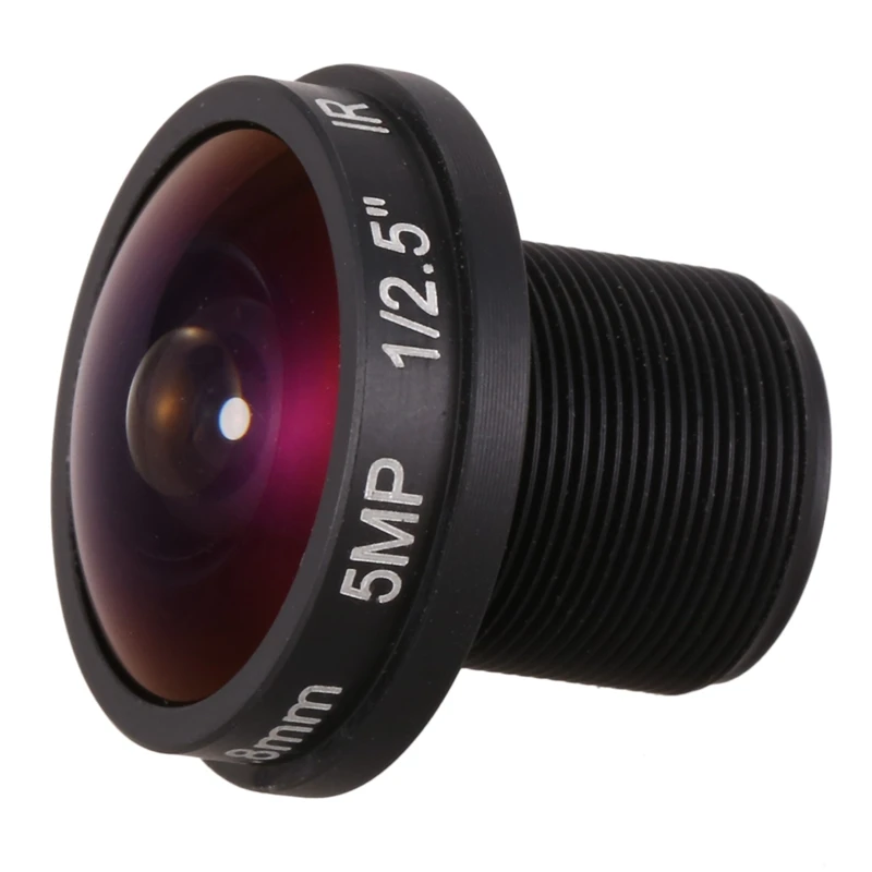 FFYY-HD рыбий глаз cctv объектив 5MP 1,8 мм M12* 0,5 крепление 1/2. 5 F2.0 180 градусов для камеры видеонаблюдения Объективы для видеонаблюдения