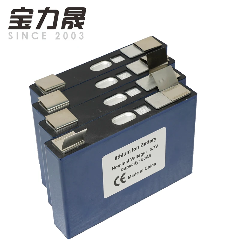 7 шт высокого качества NCM 3,7 V 50Ah 1000 раз жизненный цикл призматическая ячейка для 24V E-Scooter Golf Cart электрическая инвалидная коляска UPS