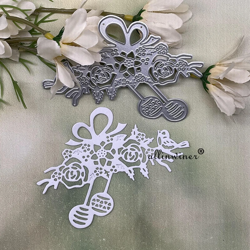 

Christmas bell decoration Metal Cutting Dies Stencils For DIY Scrapbooking Decorative Embossing Handcraft Die Cutting Template