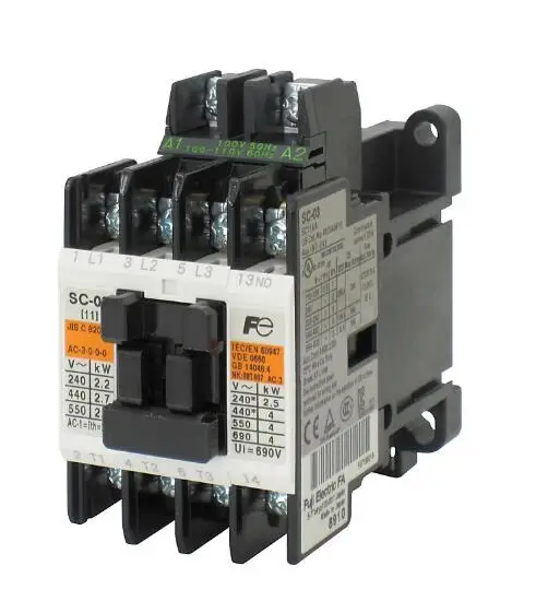 

SC-03 AC110V 1B 3P | 9A | 110VAC SC AC contactor (DC coil)