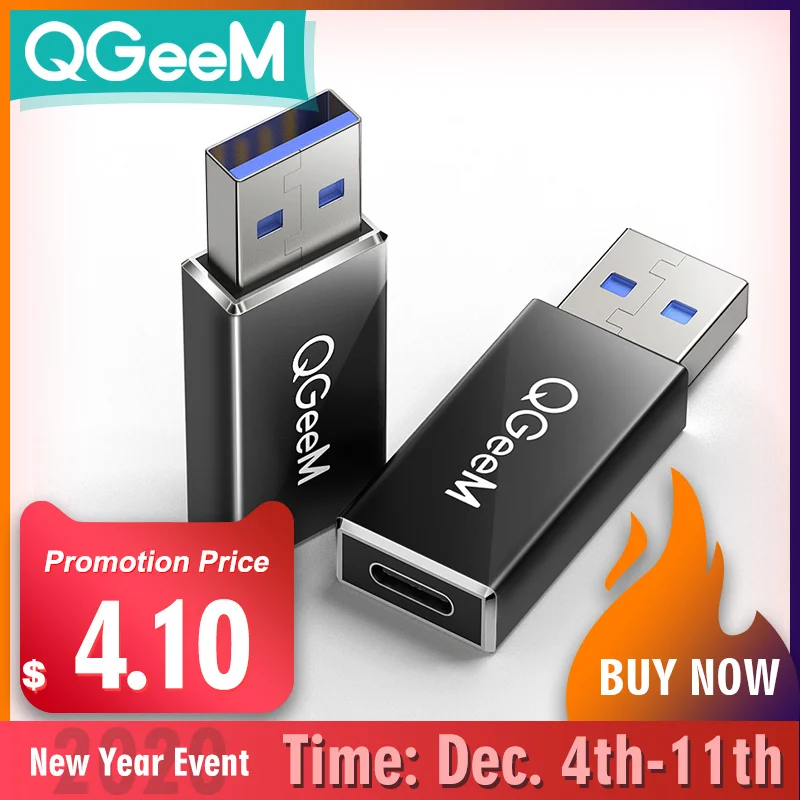 QGeeM USB 3 1 Type C мама к 0 папа порт адаптер 10 Гбит/с A Разъем синхронизации данных для