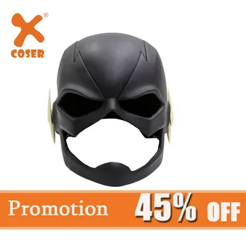

X-COSTUME The Flash Mask Flash Cosplay Helmet Resin Red Full Head Mask For Adult Halloween Masks TV New Version