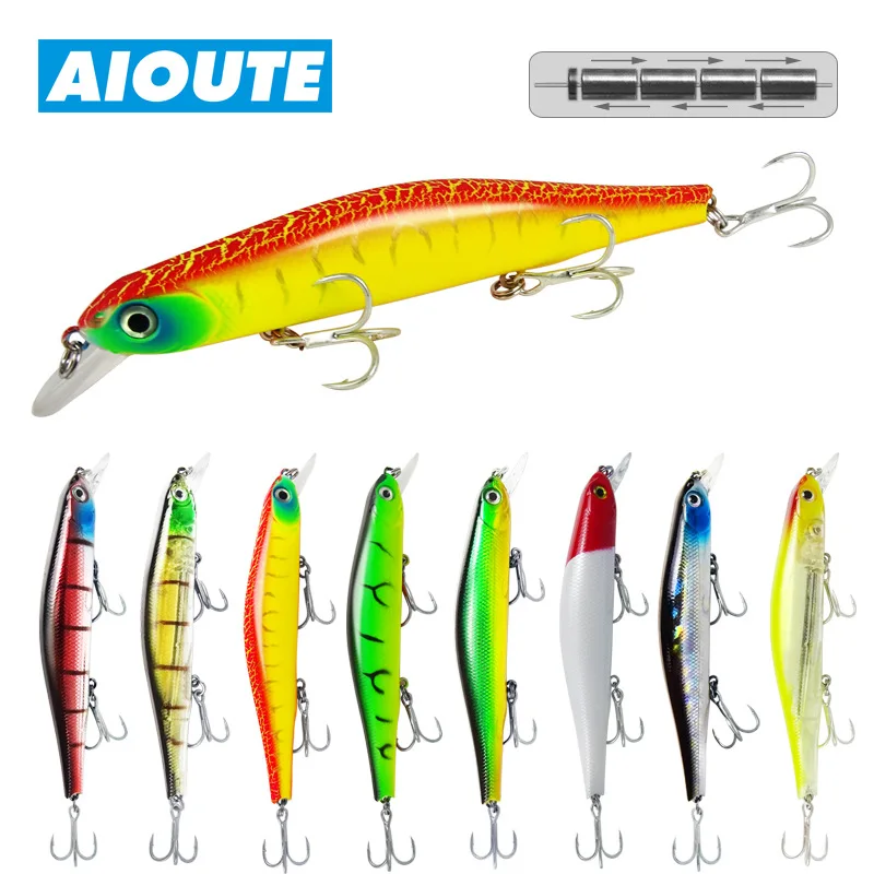 

Fishing Lures Arrival Quality Hooks Magnetic Guide Ring 12.5cm/17.7g Submerged Minor Outerwear Lures Hard