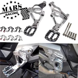 For HONDA XADV X-adv 750 XADV750 2018 2019 2020 Motorcycle Aluminum Alloy Rear Pedal Foot Stand Folding Footrests Passenger Foot