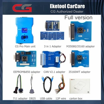 

CGDI CG Pro 9S12 Key Programmer Complements the CG-100 Function CG100 Next Generation For BMW/MB Get Free 711 Adapter Original