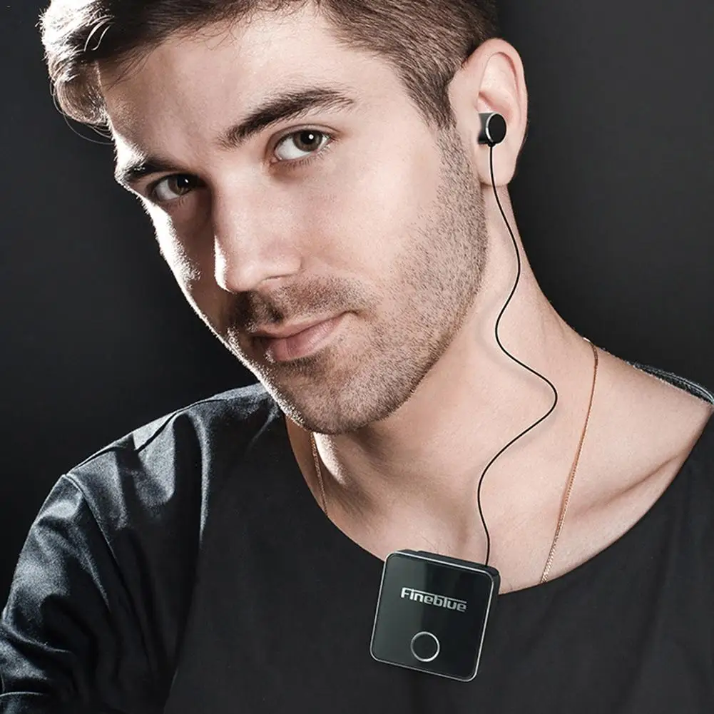 Fineblue F1 новейший роскошный беспроводной бизнес Bluetooth 5,0 гарнитура Спорт драйвер наушники Телескопический зажим на стерео наушник вибрировать