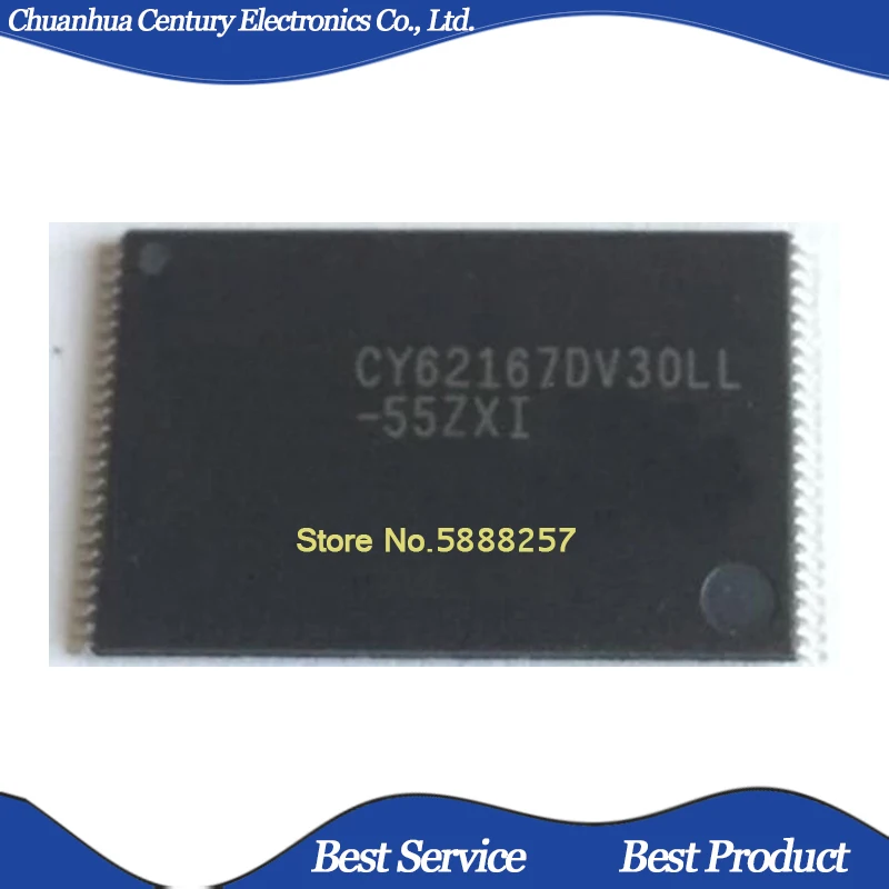 

CY62167DV30LL-55ZXI TSOP48 New and Original In Stock