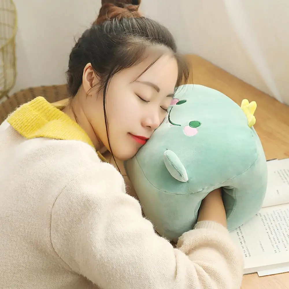 Cartoon Hand Warmer Animal Plush Doll Keep Warm In Winter Cover Hand Plush Pillow Cute Girls Stuffed Doll Pillow Toy