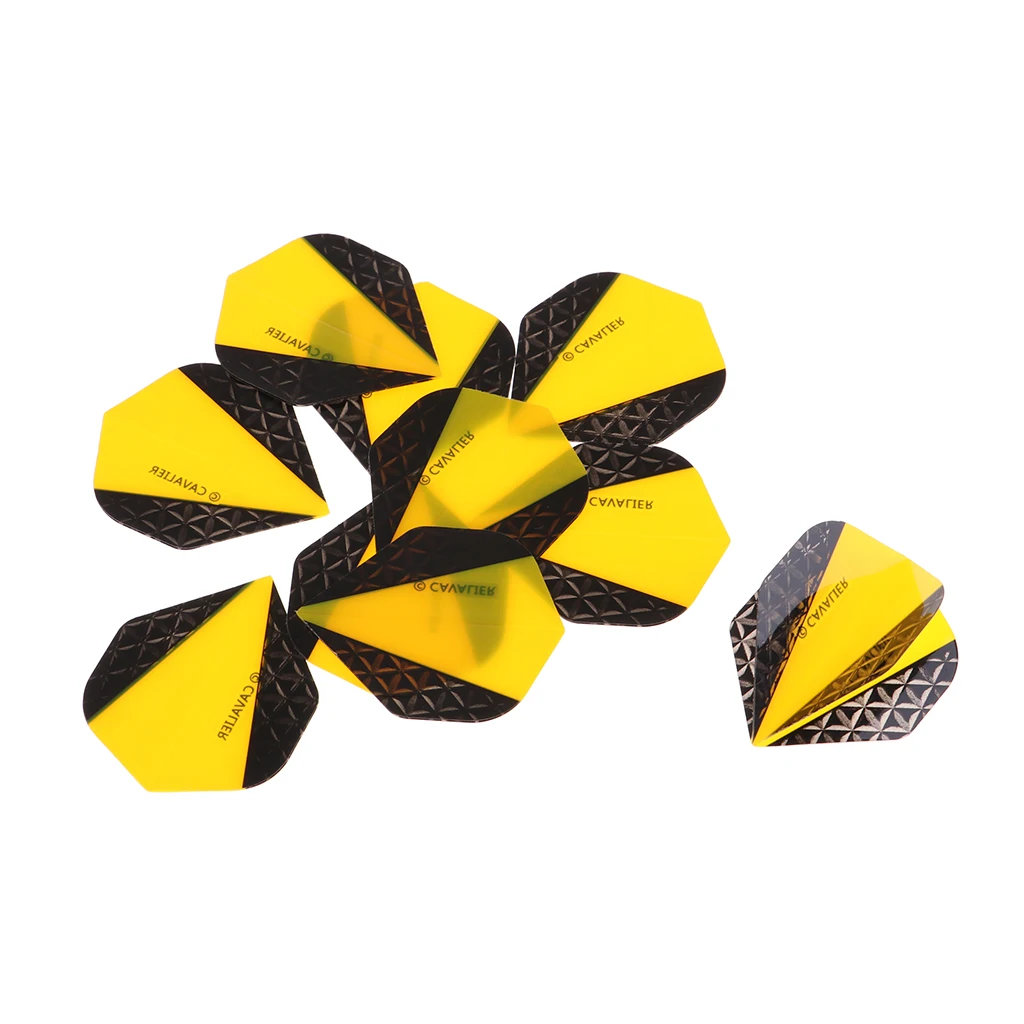 10Pcs Standard Shape Flights PET Extra Tough Thick Tail Accessories Dart Flights 10Pcs Standard Shape Flights PET Extra Tough Thick Tail Accessories Dart Flights