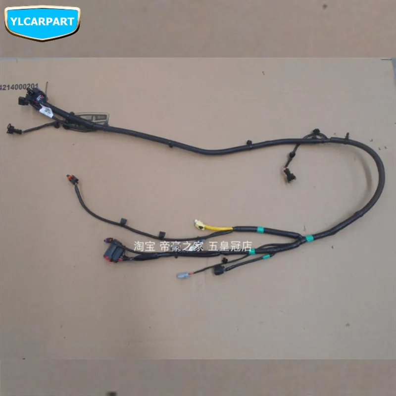 Для Geely Emgrand GL, автомобильный ПЕРЕДНИЙ БАМПЕР фара радар провод