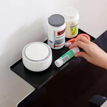 

Adjustable Screen Top Shelf Display Shelf Computer Monitor Riser Desktop Stand TV Rack Storage Desk Space Saving Stroage shelf