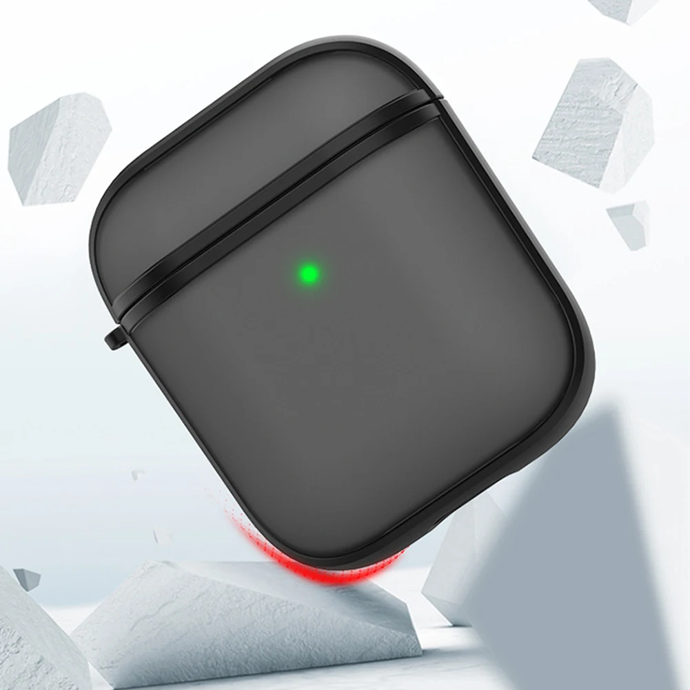 Матовый ТПУ Bluetooth чехол для наушников для Apple AirPods 1 2 мягкий силиконовый защитный чехол для гарнитуры противоударный чехол для AirPods Pro