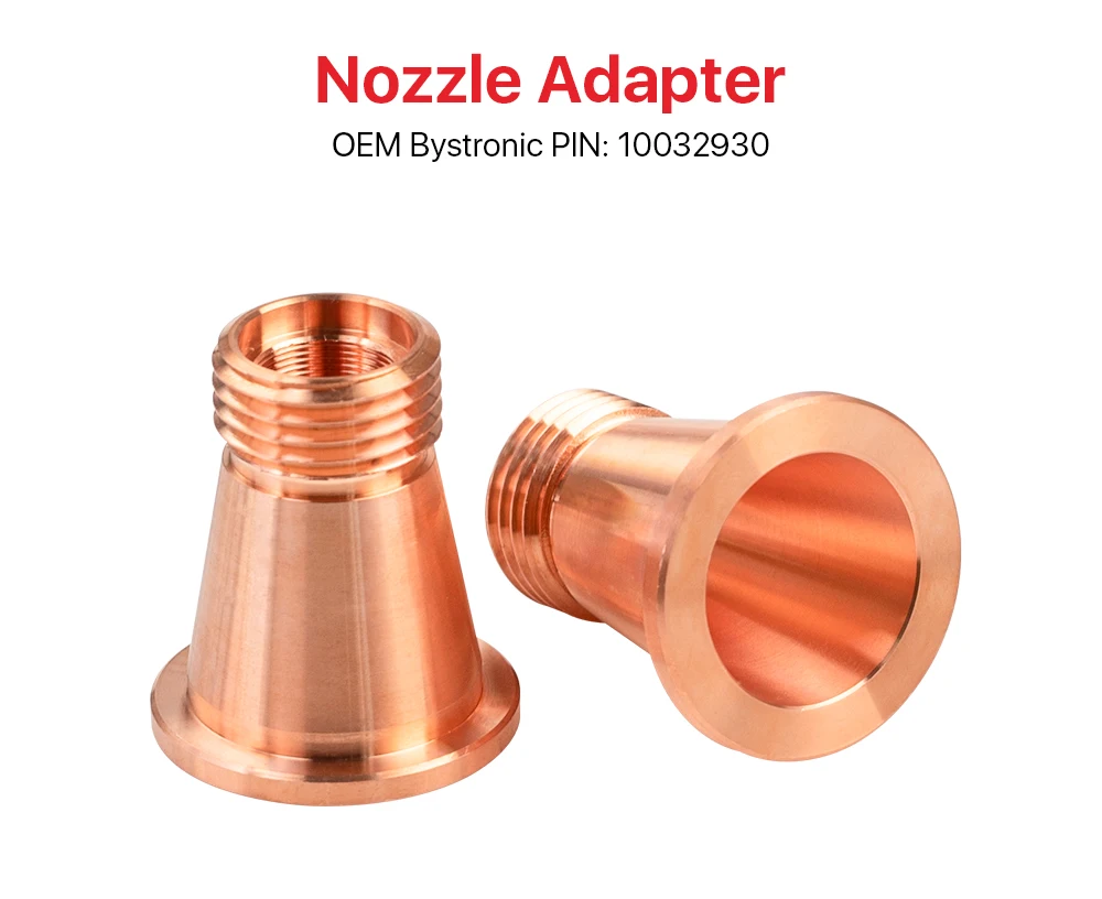 Ultrarayc лазерный корпус форсунки для волоконной режущей головки Bystronic D2 H30.5 PIN 2-08701