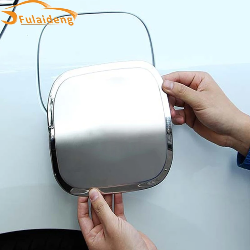 

For Honda Accord 2014 2015 2016 2017 stainless steel Car Fuel Gas Tank Cap Garnish Cover Trim Car Styling Accessories