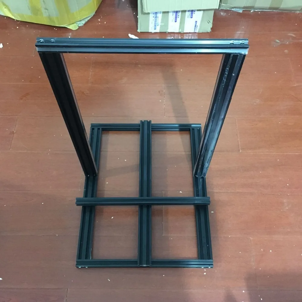 Funssor 300x300x400 мм CR-10/Торнадо 3D принтер черный корпус из анодированного алюминиевого профиля рамка Комплект V-slot Механическая рамка набор