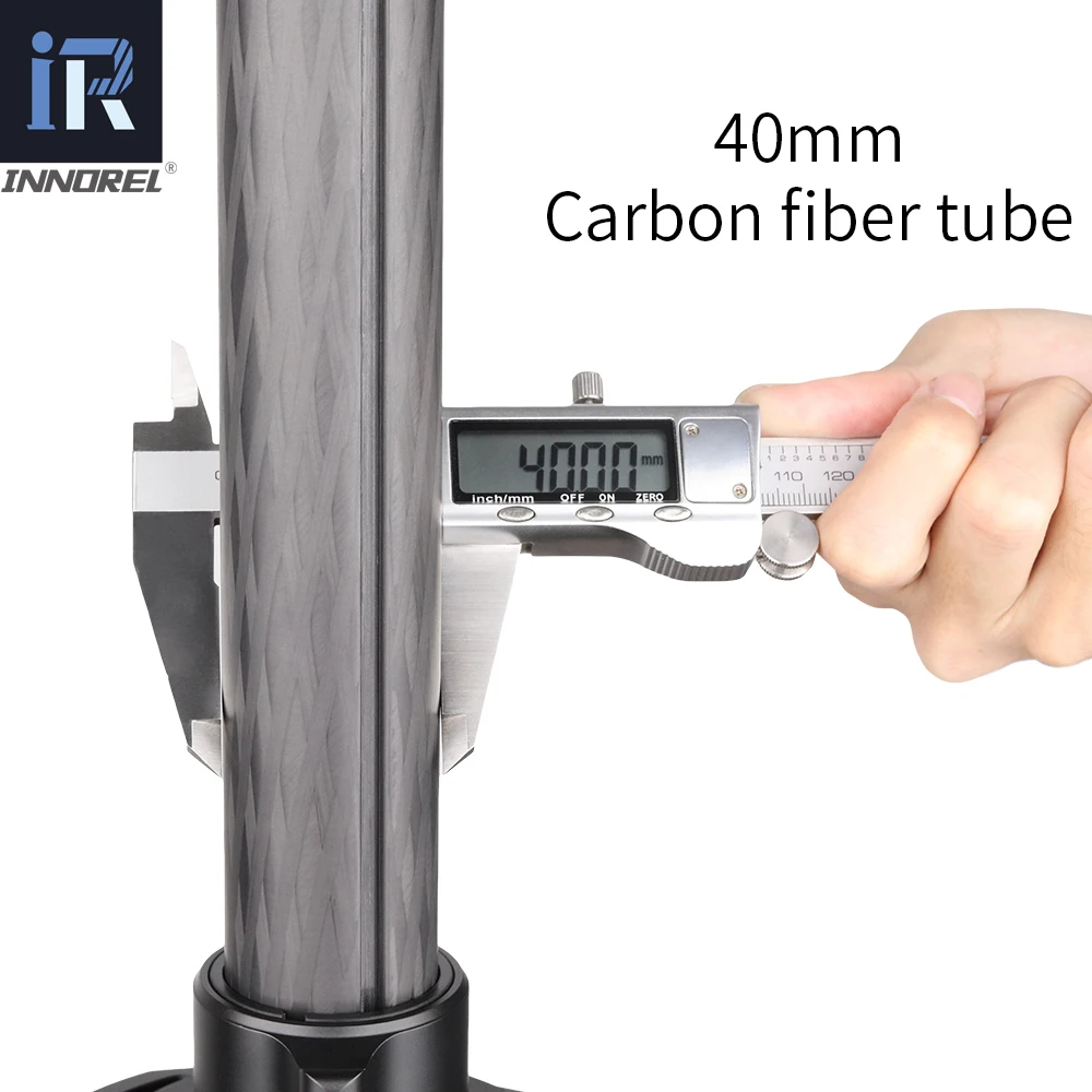 ER40C 40mm Tube Professional Carbon Fiber Center Column Monopod Tripod Extension Rod For Digital DSLR Camera Of RT90C/LT364C tripod ball head