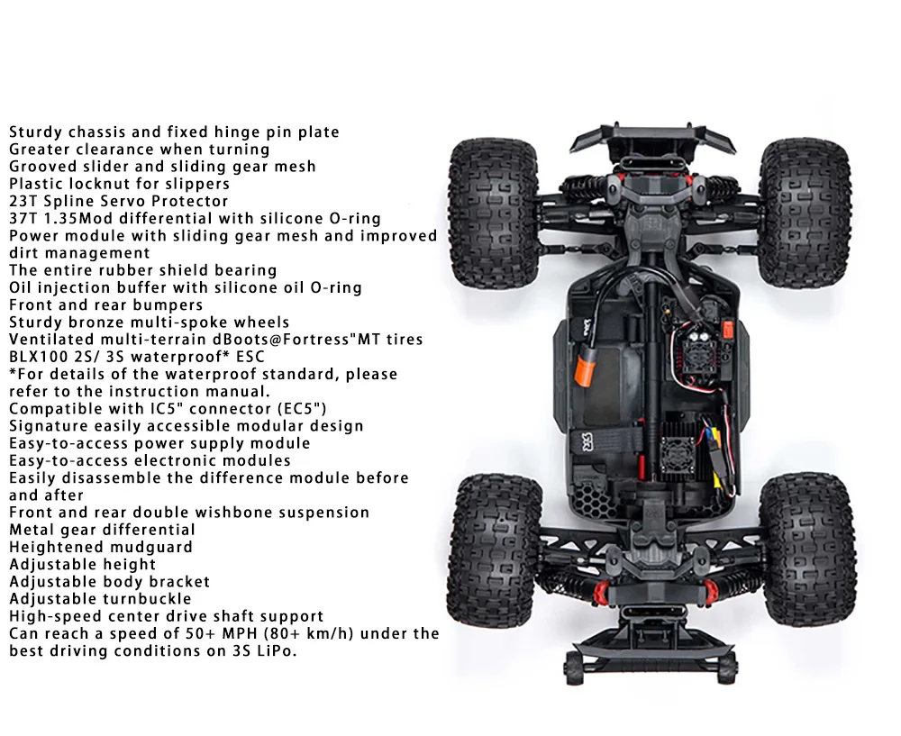 80km hブラシレスラジコンカー ARRMA - 通販 - gofukuyasan.com