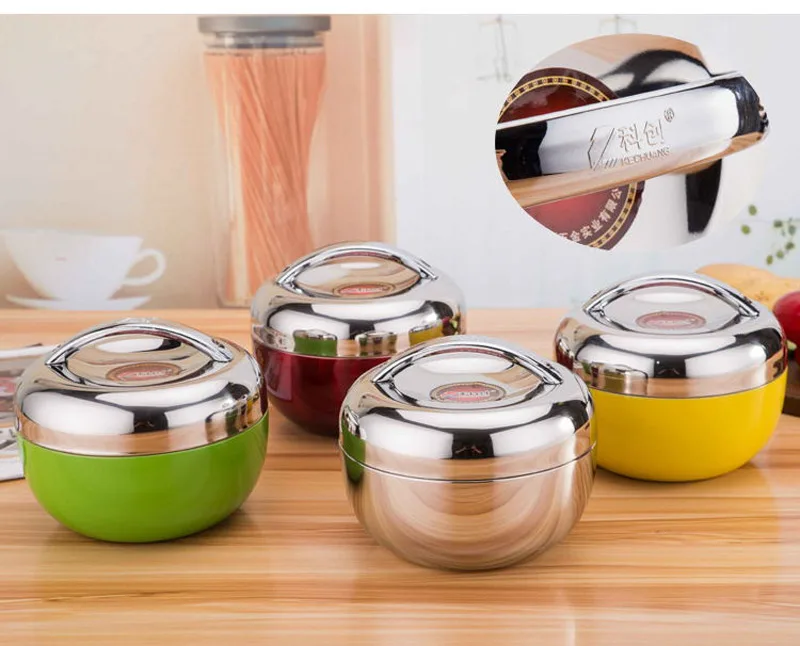 304 Stainless Steel Portable Thermos Insulated Lunch Bento Boxs Japanese Style Travel Kids Food Containers China Dinner Set7