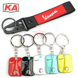 Keychain Keyring For Piaggio Vespa Primavera 150 Sprint 150 Gts 300 ie LXV 125 Lx50 Key Chain Holder Accessories