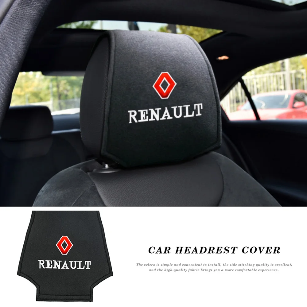 Чехол на автомобильный подголовник накидка шею для Renault Duster Megane 2 3 Clio Fluence Logan Captur