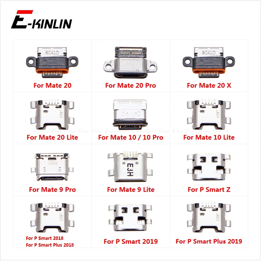 Type-C Charger Charging Plug Dock Micro USB Jack Connector Socket Port  For HuaWei Mate 20 X 10 9 Lite Pro P Smart Z Plus 2019