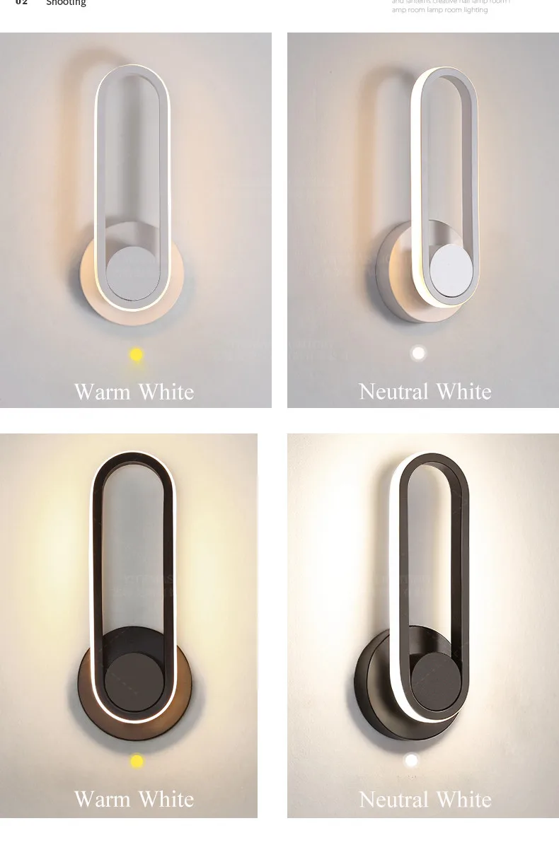 14Modern LED wall lamp flexible led wall sconce light adjustable wall lamp dimmable wall lights for home restaurant hotel bar shop