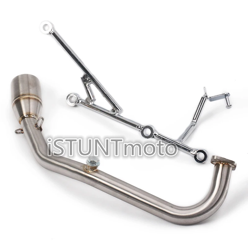 Слипоны Для Sym GR125 GR150 125CC 150CC мотоциклетные выхлопные Escape Moto Модифицированная Передняя Соединительная труба