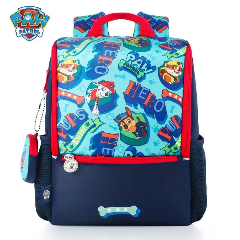 30 см настоящий Щенячий патруль школьный ранец плюшевая сумка Детский водонепроницаемый рюкзак детский Ранец на молнии детская игрушка высокого качества - Цвет: 04