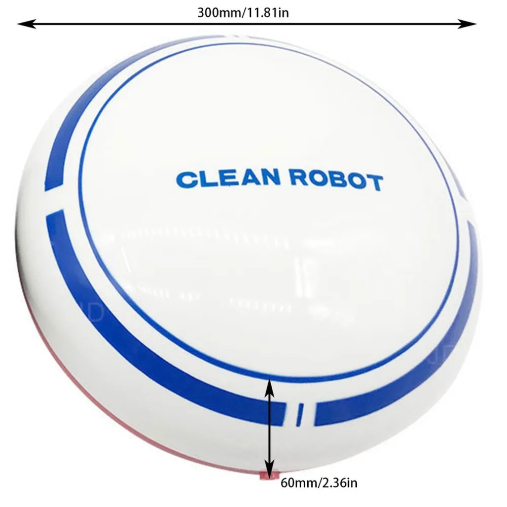 Home Auto Cleaner Robot Microfiber Smart Robotic Mop Floor Corners Dust Cleaner Sweeper Vacuum Cleaner