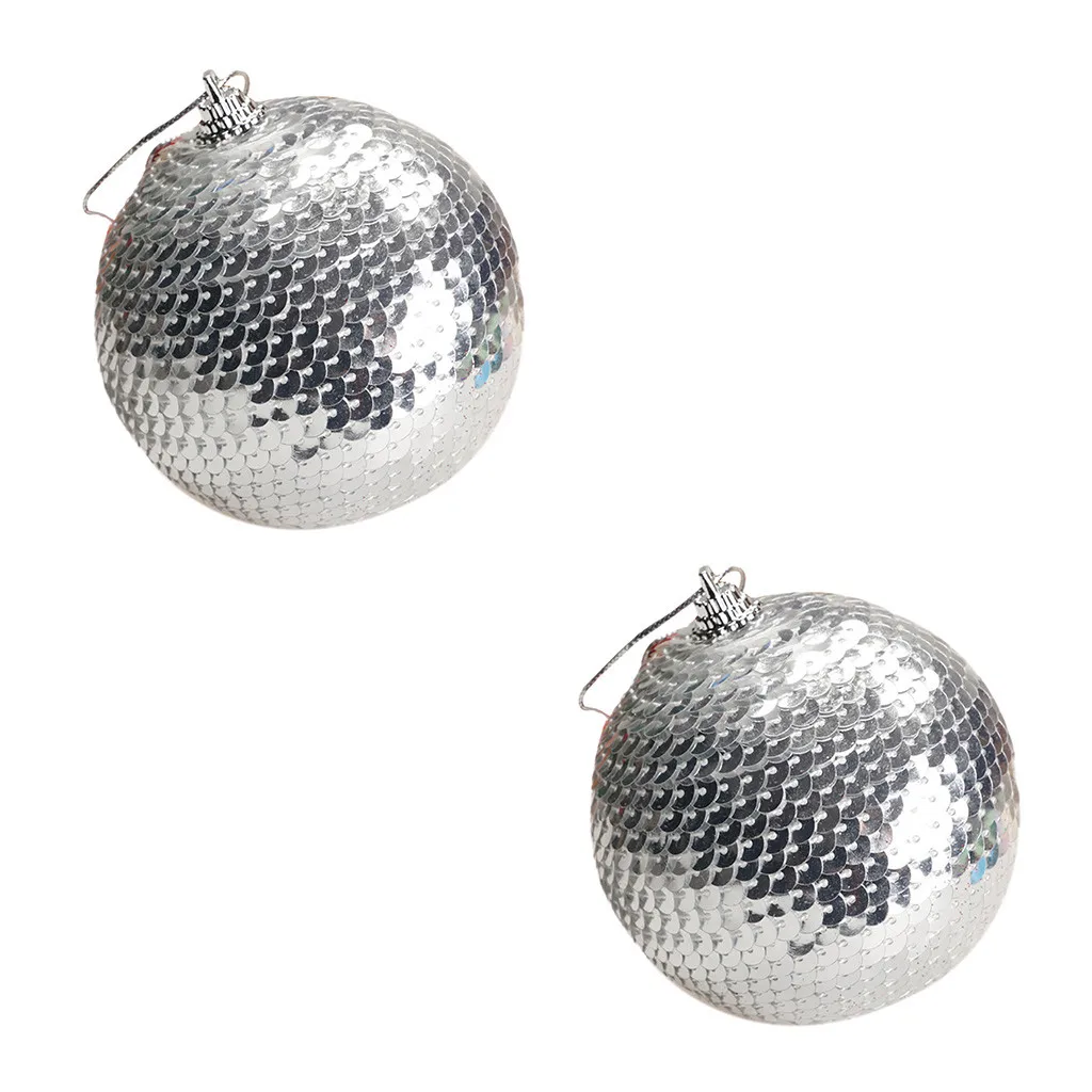 Рождественское, с блестками Блестящий елочный шар Bolas De Navidad орнамент с рождественской елкой украшение Bombki Choinkowe Kerstballen Рождественский шар