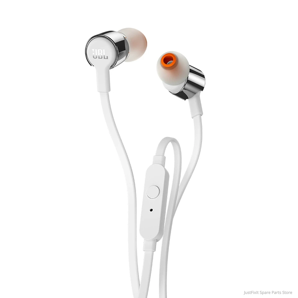 New JBL T210 3 5mm Wired Earphone Stereo Bass Music Sports Headset 1 Button Remote Hands free Call with Mic