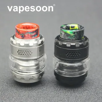 

High Quality Vapesoon Kylin M RTA Tank 3ml/4.5ml Atomizer Top honeycomb airflow Large Build Deck Vaporizer Mod anti-leaking