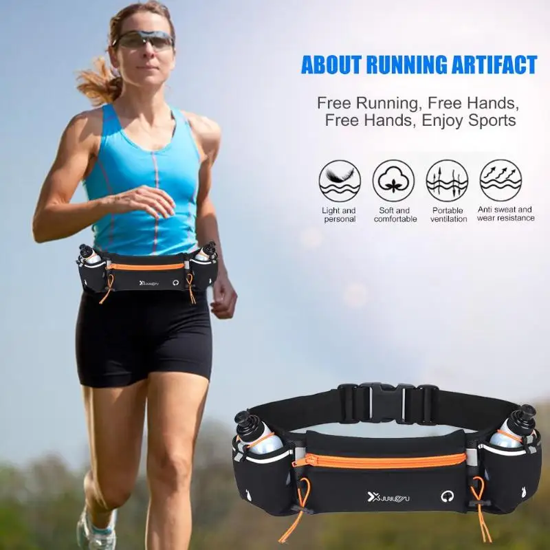 Waterproof Kettle Pouch Waist Fanny Packs Outdoor Sports Hiking Phone Bags