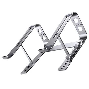 

1PC Alloy Laptop Holder Practical Aluminum Alloy Laptop Holder Laptop Tablet Bracket Laptop Cooling Rack for Office
