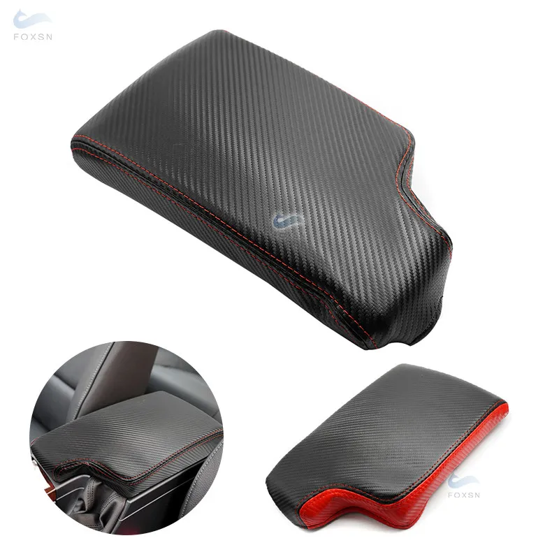 

Для BMW 3 серии E90 2005 2006 2007- 2012 автомобильные аксессуары интерьерный центральный контрольный подлокотник крышка искусственная кожа отделка