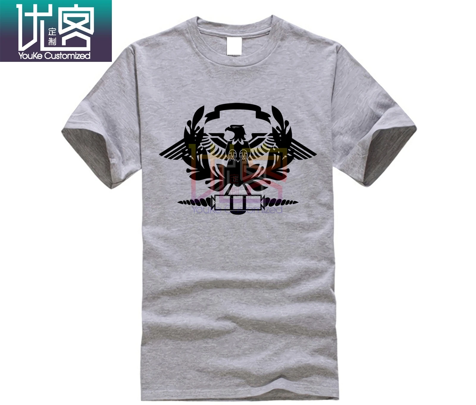

new SPQR Roman Gladiator Imperial Golden Eagle T-Shirt Mens Casual Short O-Neck T Shirt Harajuku Tops Tees Shirt