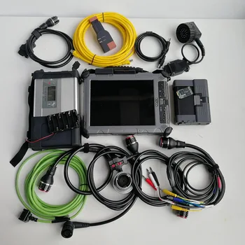 

For BMW Icom A2+B+C and MB Star C5 SD 5 software V12.2019 in 1TB Mini SSD and Used Xplore IX104 I7 4G for Auto Diagnostic Tools