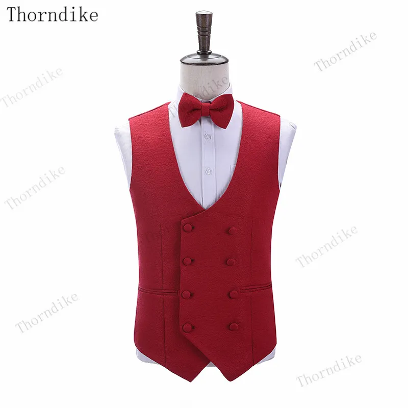Suit Men Thorndike 3 Piece Formal Business Blazer Best Man Groom Wedding Tuxedo Jacket Vest Pants